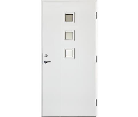 INA KLART GLASS 90X21 HØYRE HVIT